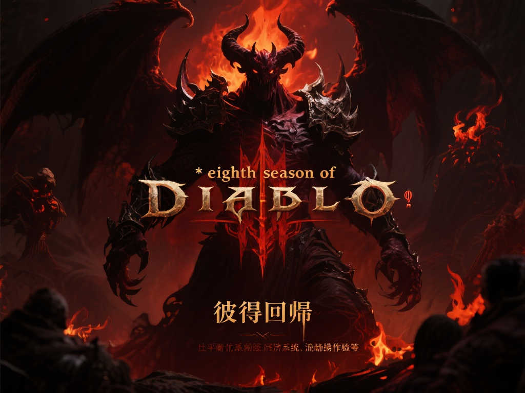 《暗黑破坏神4》第八季“彼列再临”4月25日直播震撼公布