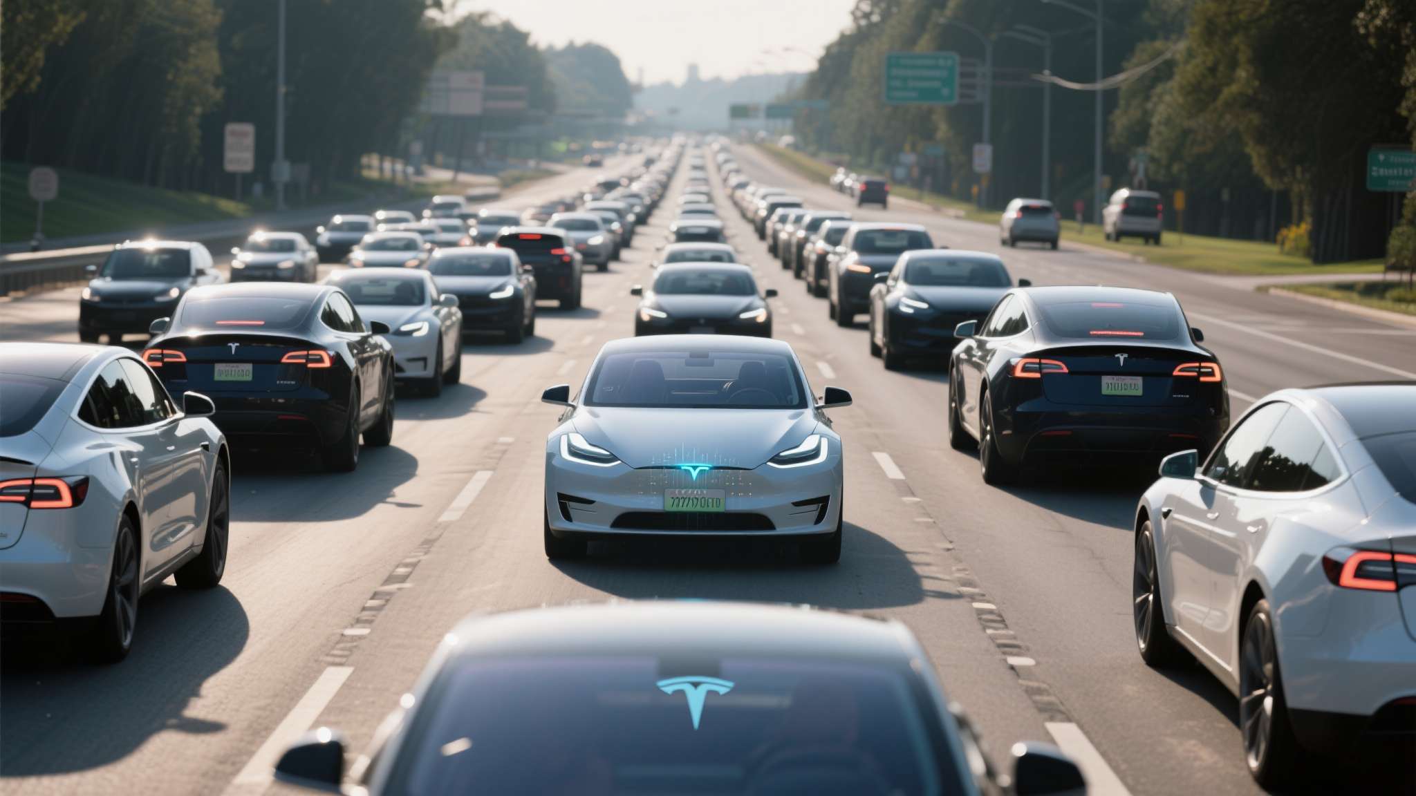 Tesla Vision能够实现如此精准的预判能力，离不开特斯拉庞大车队所积累的
